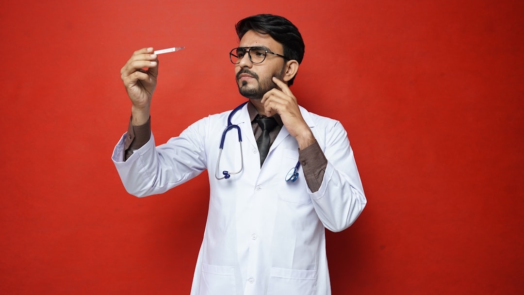 an aerial view of a building with a parking lot